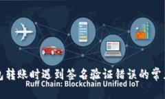 使用TP钱包转账时遇到签名验证错误的常见解决方