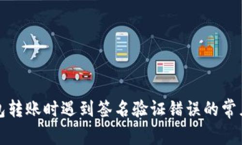 使用TP钱包转账时遇到签名验证错误的常见解决方法
